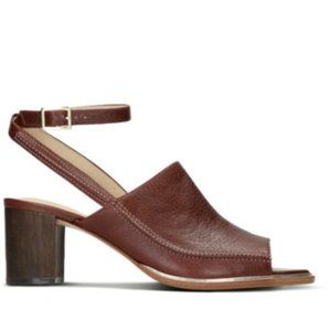 Clarks Ellis Ada US Size 8 M Womens Sandals w/Ankle Strap Tan Leather NEW